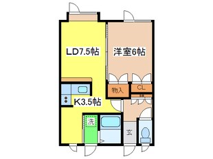 ドリームコートの物件間取画像